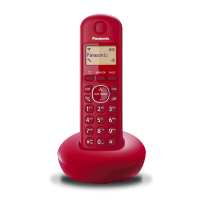 KX-TGB210 Teléfono Inalámbrico Digital Rojo